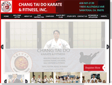 Tablet Screenshot of changtaido.com